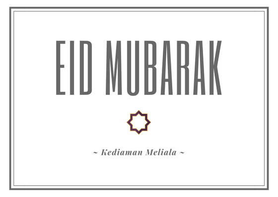 Eid Mubarak